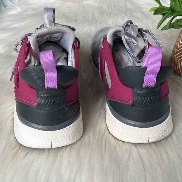 nike • free viritous wolf grey fuchsia size 9 - Picture 8 of 14